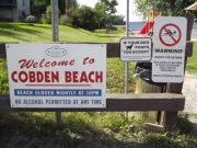 Cobden Beach could be closed for a long time