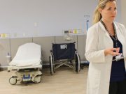 Media tours the MRI suite at Pembroke Regional Hospital