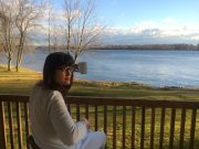 Retiree enjoys the friendly lifestyle in La Passe