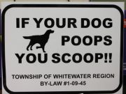 If the dog poops…the walker scoops