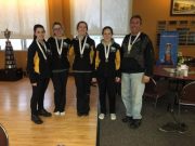 Final year for this Fellowes HS girls curling team