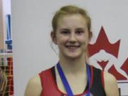 Teegan Tabbert returns home with a silver medal in Canadian wrestling