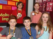 Badminton winners