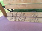 Visitor and CAO are disappointed and saddened by destruction