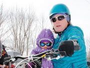 Fun at the frosty fat bike social near Beachburg