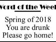 Word of the Week word of the week