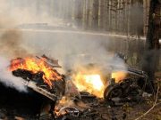Grass fire near Beachburg Grass Fire