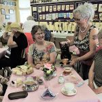 flowers Lynda Willard, Jean Robinson, Pierrette Cottrell and Sandra Groves