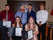 Bursaries presented at Whitewater Region council meeting