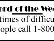 Word of the Week