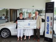 Butler GM Revs up Black and White Gala with Gift of Humanity