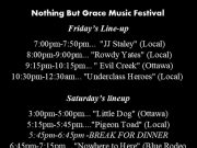 Many local bands to perform at Nothing But Grace Music Fest