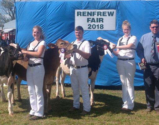 Kinly Rice is grand champion showman