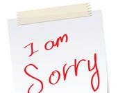 An apology