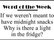 Word of the Week