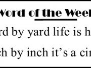 Word of the Week