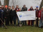220 wildflowers, trees, shrubs planted in 45 minutes