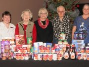 Caressant Care Nursing Home donates to Cobden Food Bank