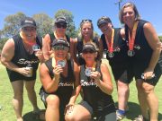 Local women return home with silver medal from Pan Pacific Masters Games