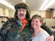 Day program participants bring Christmas cheer to downtown Cobden