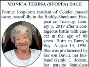 Monica Teresa (Stoppa) Dale