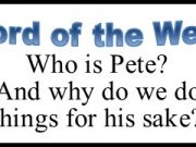 Word of the Week