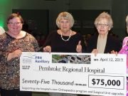 $75,000 towards $500,000 commitment