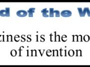 Word of the Week