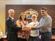Bishop Smith School makes donation to Township