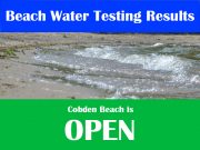 Water tested at Cobden Beach, it’s officially open