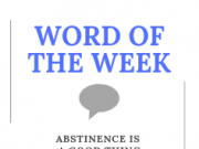 Word of the Week