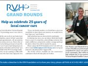 RVH Grand Rounds celebrates 25 years of local cancer care