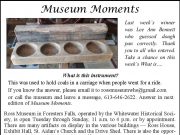 Museum Moments
