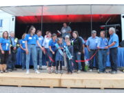 Ribbon cutting opened fair weekend