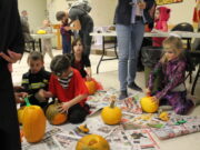 Children’s party thrown for Halloween