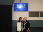 MP Cheryl Gallant speaks at flood rally