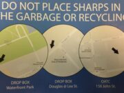 Improperly discarded syringes found in Pembroke