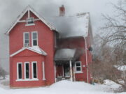 Residential fire in Cobden yesterday