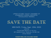 Annual business awards postponed until September