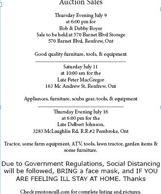 Auction Sale (Paid Ad)