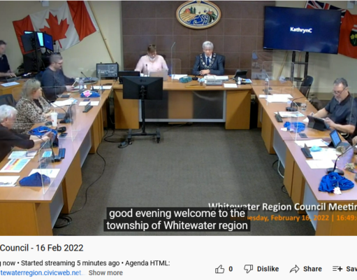 Regular Council Meeting February 17 2022