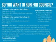 So You Want to Run For Council? Workshop